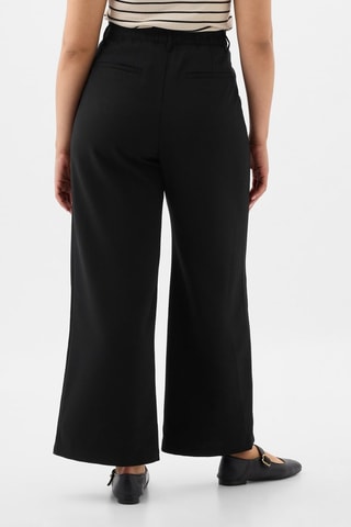 Pantaloni a vita alta - Nero