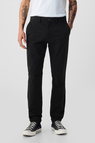 Pantaloni slim - Nero