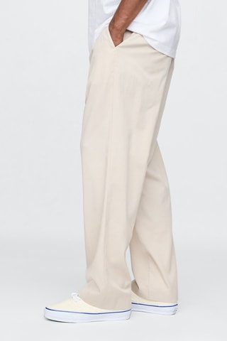 Pantaloni relaxed - Beige