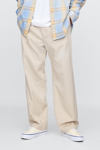 Pantaloni relaxed - Beige