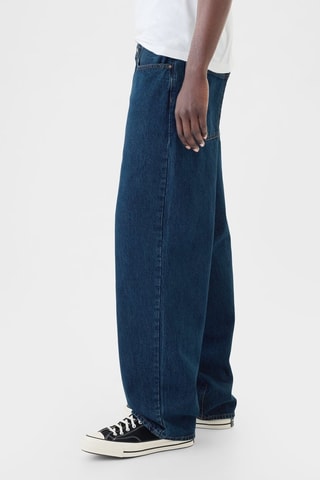 Jeans baggy - Blu scuro