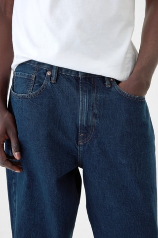 Jeans baggy - Blu scuro