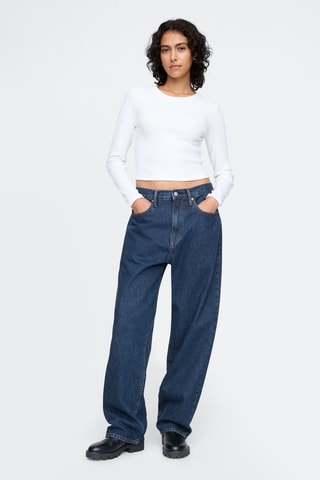 Jeans baggy - Blu scuro