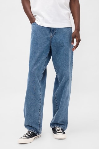 Jeans baggy - Blu scuro
