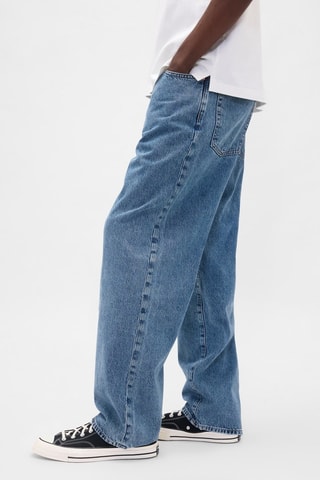 Jeans baggy - Blu scuro