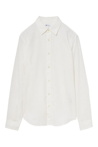 Camicia in lino - Bianco