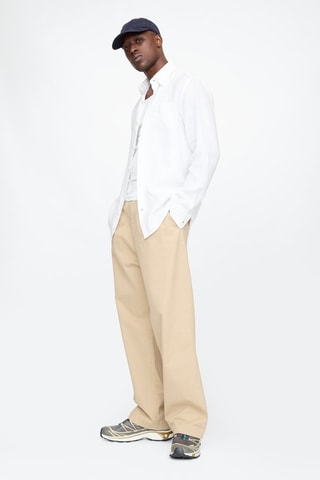 Camicia in lino - Bianco