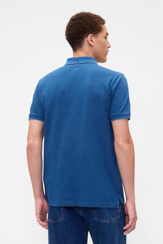 Polo relaxed - Indaco