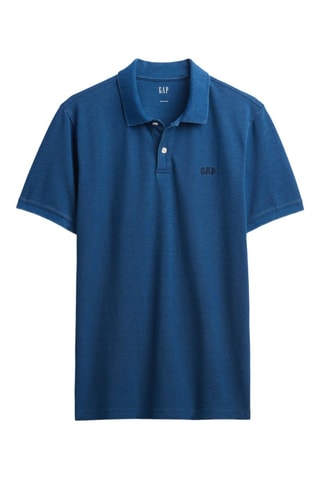 Polo relaxed - Indaco