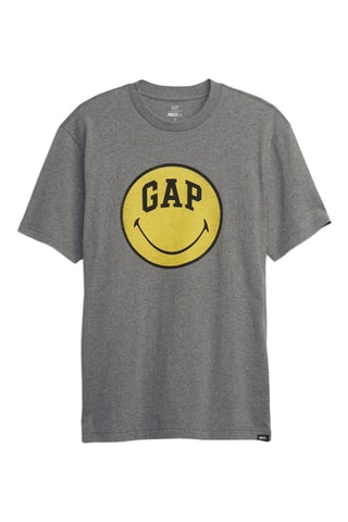 T-shirt relaxed - Grigio scuro melange
