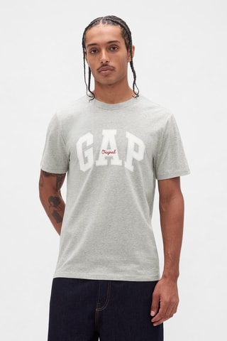 T-shirt straight - Grigio chiaro melange