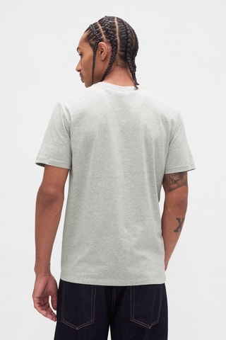 T-shirt straight - Grigio chiaro melange