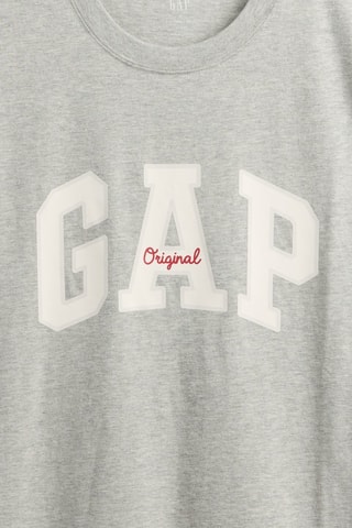 T-shirt straight - Grigio chiaro melange