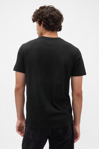 T-shirt straight - Nero