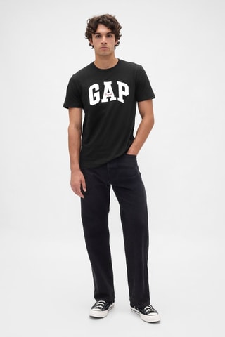 T-shirt straight - Nero