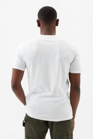 T-shirt straight - Bianco