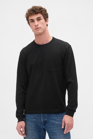 T-shirt relaxed - Nero