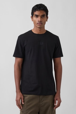 T-shirt straight - Nero