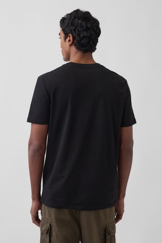 T-shirt straight - Nero