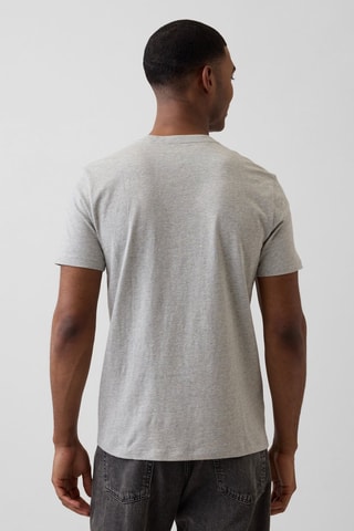T-shirt straight - Grigio chiaro melange