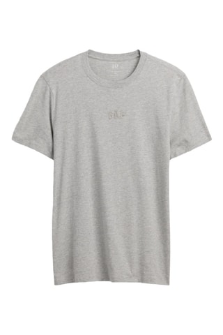 T-shirt straight - Grigio chiaro melange