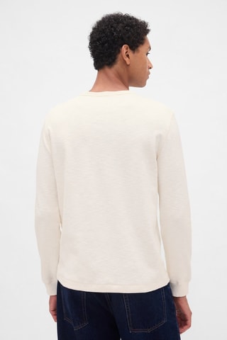 T-shirt slim - Avorio