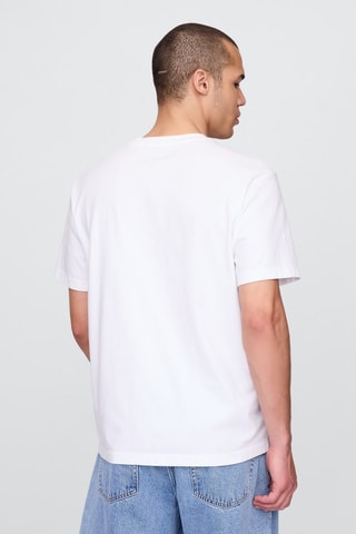 T-shirt relaxed - Bianco