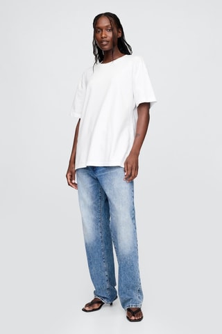T-shirt relaxed - Bianco