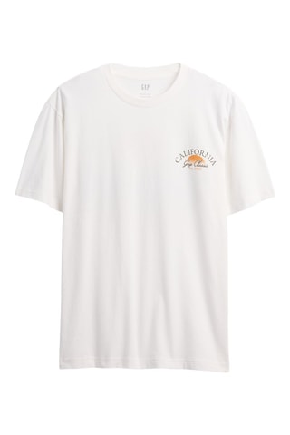 T-shirt relaxed - Bianco