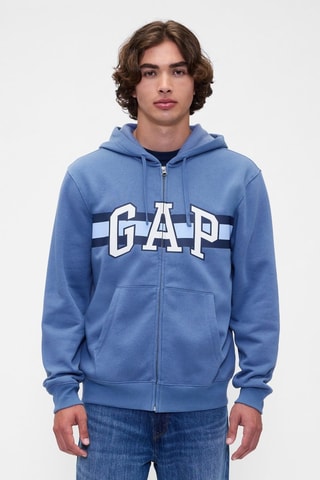 Felpa in pile - Blu
