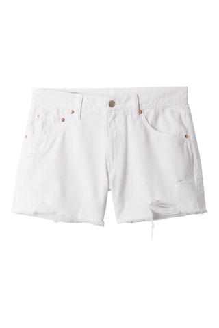 Shorts in jeans - Bianco