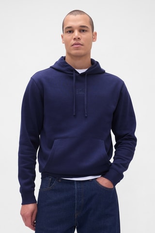 Felpa con cappuccio - Navy