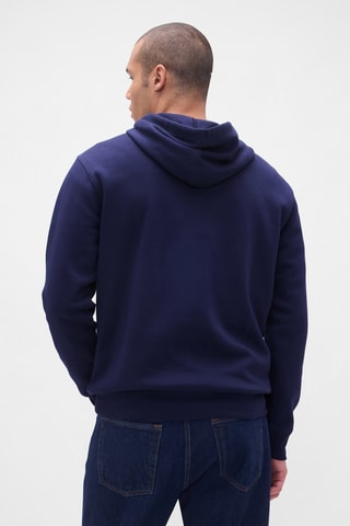 Felpa con cappuccio - Navy