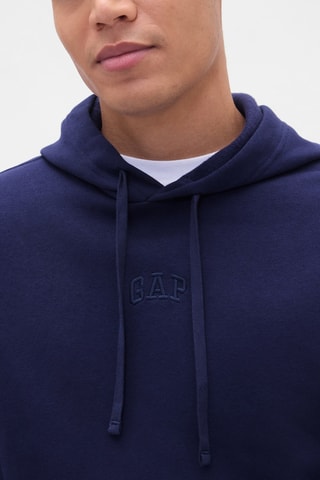 Felpa con cappuccio - Navy