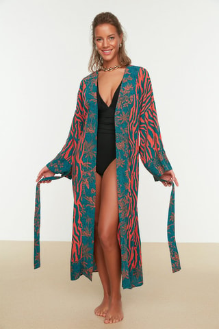 Kimono - Azul pato