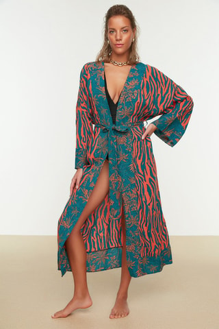 Kimono - Azul pato