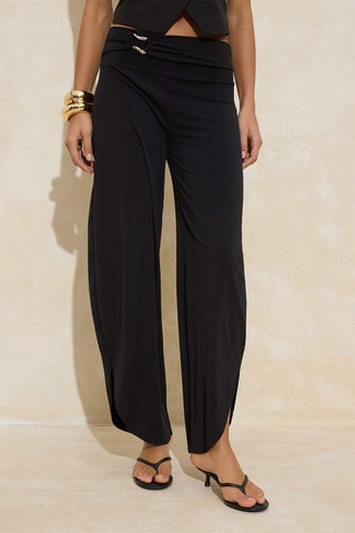 Pantalón barrel - Negro