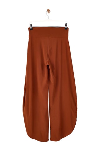 Pantalón barrel - Camel