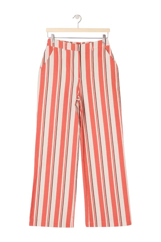 Pantalón wide leg - Rojo