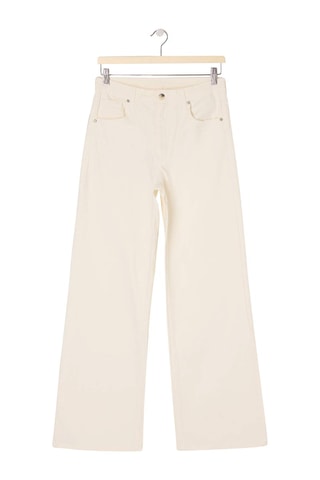 Pantalón wide leg - Blanco