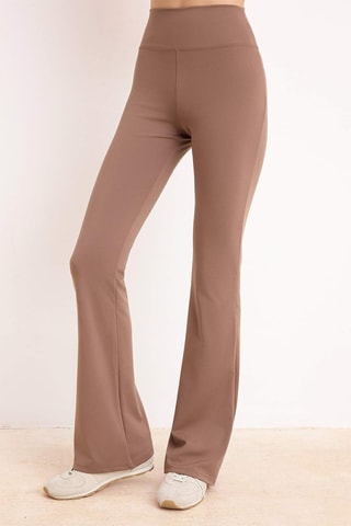 Pantalón straight - Topo