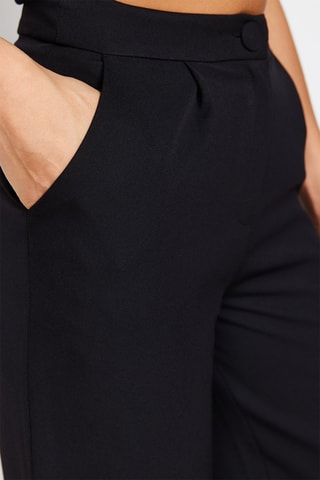 Pantalón wide leg - Negro