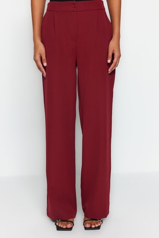 Pantalón palazzo - Burdeos