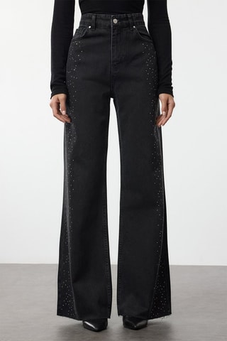 Vaquero wide leg - Negro