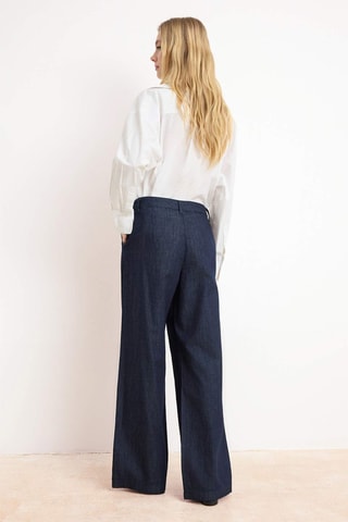 Vaquero wide leg - Azul marino
