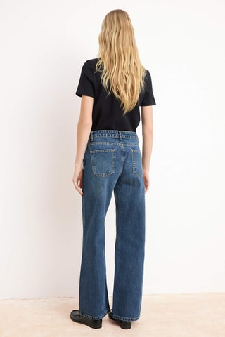 Vaquero wide leg - Azul oscuro