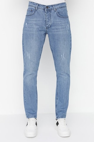 Vaquero slim fit - Celeste