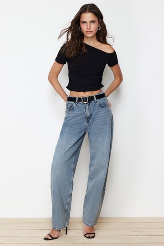 Crop top - Negro