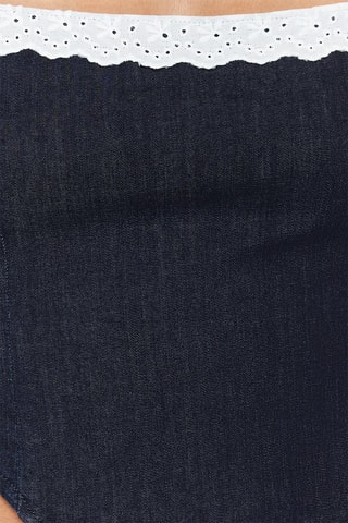 Top vaquero - Azul oscuro