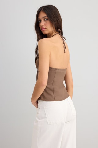 Top - Marrón claro
